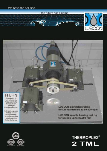 LUBCON Thermoplex 2 TML - Lubricant Consult GmbH