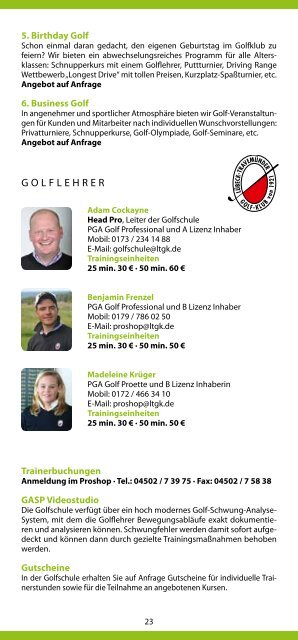 downloaden - Lübeck-Travemünder Golf-Klub e.V