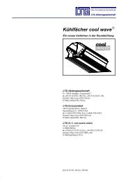 Kühlfächer cool wave® (PDF, 1.45MB) - LTG Aktiengesellschaft