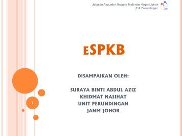eSPKB - Jabatan Akauntan Negara Malaysia