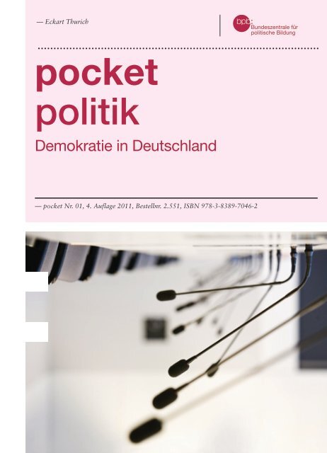 pocket politik, 4. Auflage - Bundeszentrale für politische Bildung