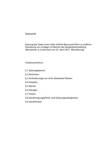 1339. 4-1_BergarbeitersiedlungOberbecker.pdf - Stadt Lünen