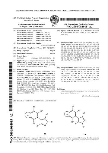 Open PDF File - Array BioPharma