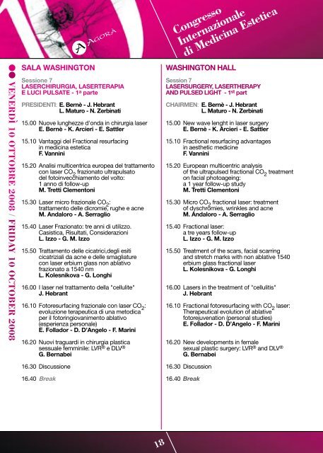 Congresso Internazionale di Medicina Estetica - Biodermogenesi