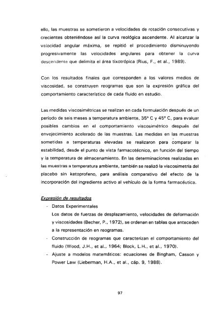 ESTUDIO COMPARATIVO DE ESTABILIDAD FISICOQUíMICA Y ...