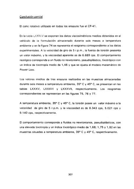 ESTUDIO COMPARATIVO DE ESTABILIDAD FISICOQUíMICA Y ...