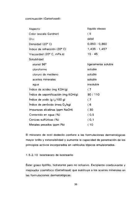 ESTUDIO COMPARATIVO DE ESTABILIDAD FISICOQUíMICA Y ...