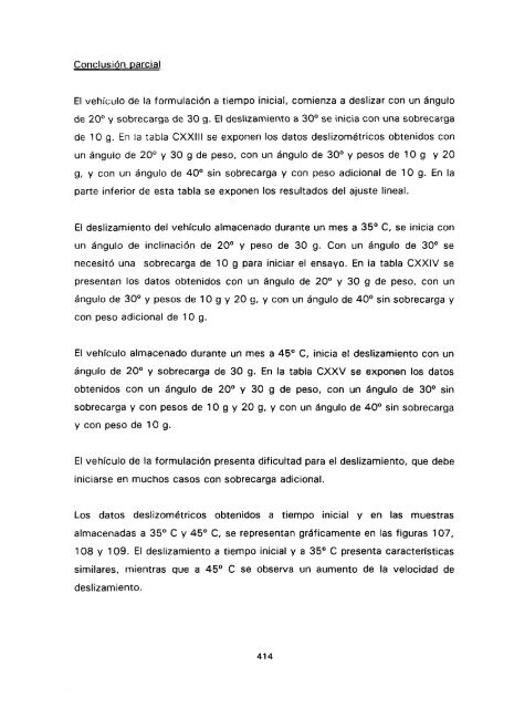 ESTUDIO COMPARATIVO DE ESTABILIDAD FISICOQUíMICA Y ...