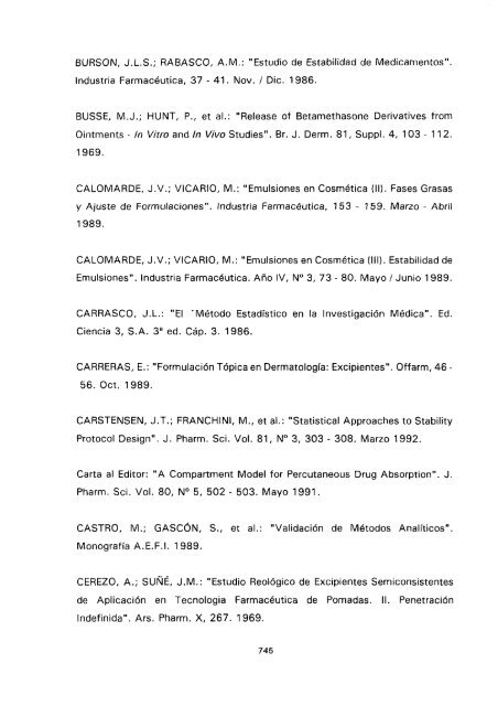 ESTUDIO COMPARATIVO DE ESTABILIDAD FISICOQUíMICA Y ...