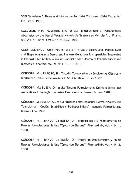 ESTUDIO COMPARATIVO DE ESTABILIDAD FISICOQUíMICA Y ...