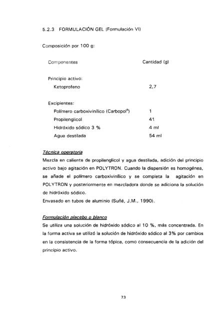 ESTUDIO COMPARATIVO DE ESTABILIDAD FISICOQUíMICA Y ...