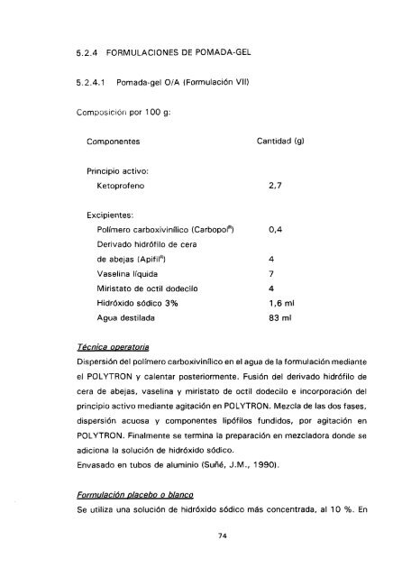 ESTUDIO COMPARATIVO DE ESTABILIDAD FISICOQUíMICA Y ...