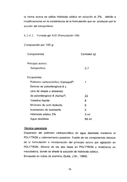 ESTUDIO COMPARATIVO DE ESTABILIDAD FISICOQUíMICA Y ...