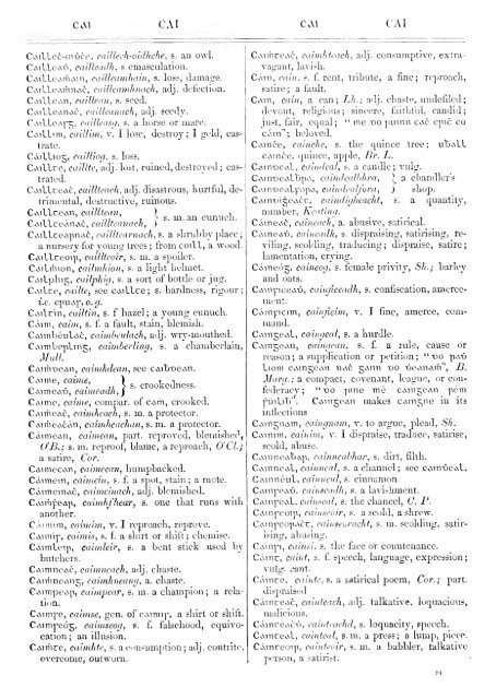 An Irish-English dictionary - National Library of Scotland