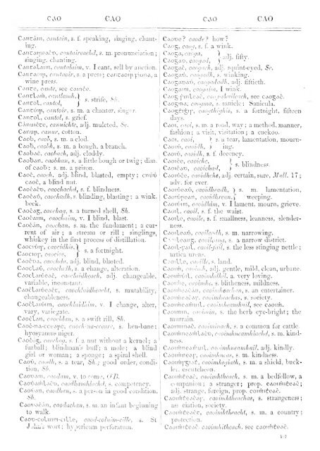 An Irish-English dictionary - National Library of Scotland