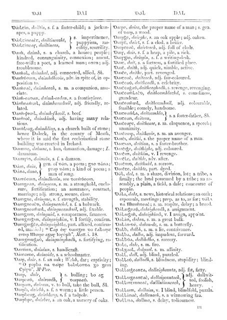 An Irish-English dictionary - National Library of Scotland