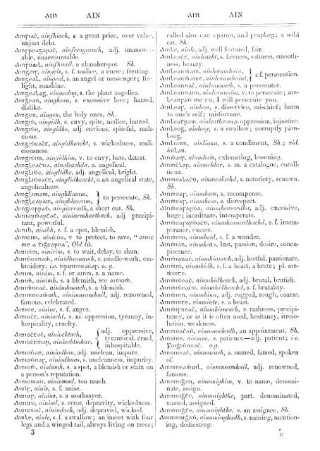 An Irish-English dictionary - National Library of Scotland