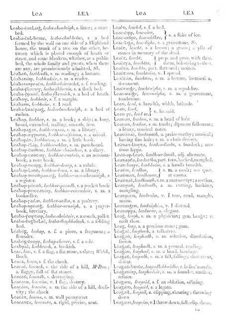 An Irish-English dictionary - National Library of Scotland