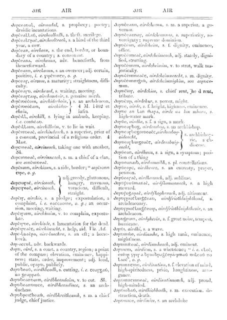 An Irish-English dictionary - National Library of Scotland