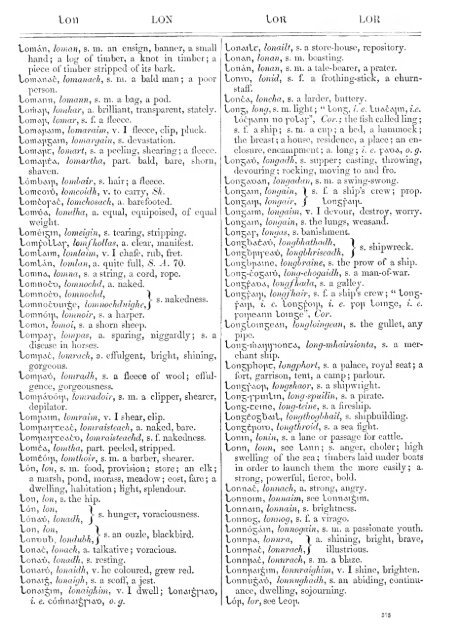 An Irish-English dictionary - National Library of Scotland