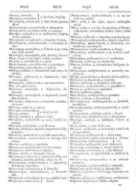 An Irish-English dictionary - National Library of Scotland