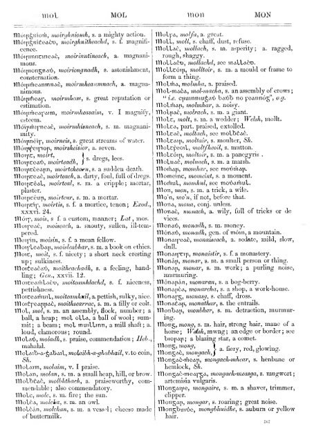 An Irish-English dictionary - National Library of Scotland