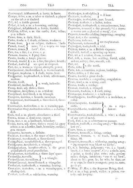 An Irish-English dictionary - National Library of Scotland