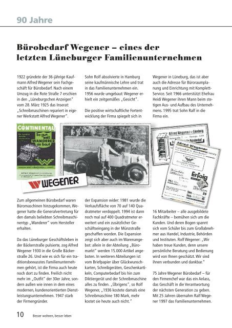 Mieterzeitung 29 - Lüneburger Wohnungsbau GmbH