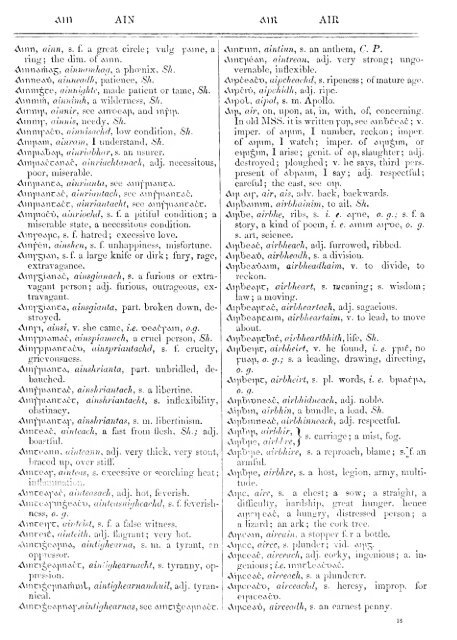 An Irish-English dictionary - National Library of Scotland