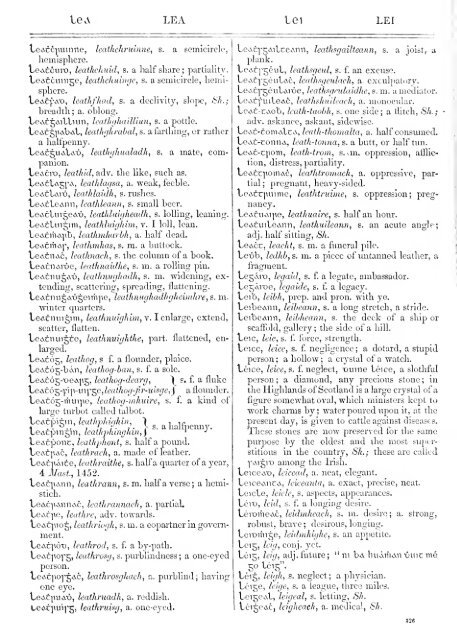 An Irish-English dictionary - National Library of Scotland