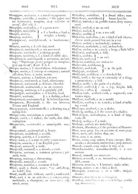 An Irish-English dictionary - National Library of Scotland