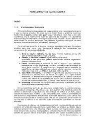 fundamentos da economia