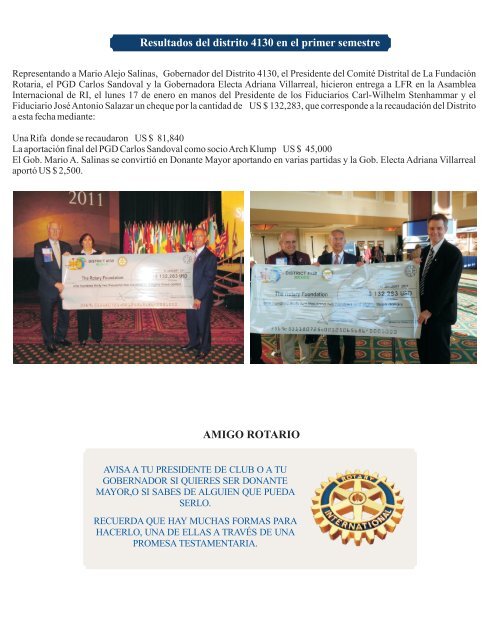 La Fundación Rotaria en la Asamblea Internacional - LFR ZONA 21a