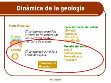 Processos Geològics Externs - Tosca