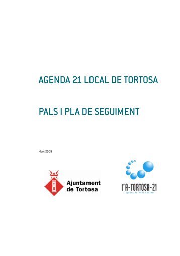 Pla d'Acció Local per la Sostenibilitat de Tortosa (PALS) - tortosa.es ...