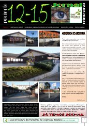 Jornal PROJECTO 12-15 N.º 1 (PDF - Escola Intercultural