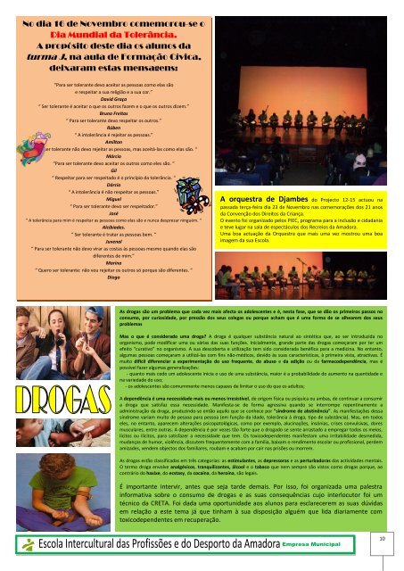 Jornal PROJECTO 12-15 N.º 1 (PDF - Escola Intercultural