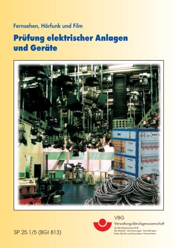 Prüfung elektrischer Anlagen und Geräte - vt-netzwerk