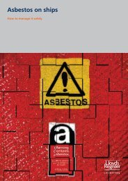 Asbestos on ships - Crewmatics