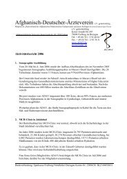 Aktivitätsbericht 2006 Pdf-Datei - Afghanisch-Deutscher ...