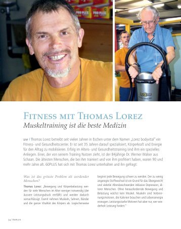 Fitness mit Thomas Lorez - Lorez Bodyvital