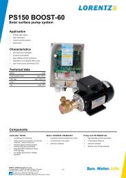 PS150 BOOST-60 - Lorentz