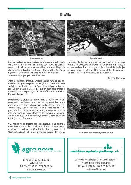 La Revista-Maig 2010 - Institut Horticultura i Jardineria de Reus.