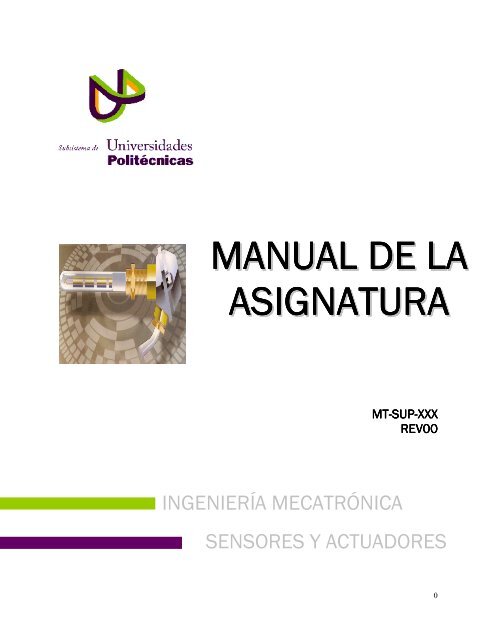 Sensores y actuadores.pdf - Universidad Politécnica de Baja ...