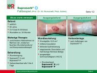 Suprasorb F Fallbeispiele - Lohmann & Rauscher