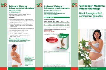 Cellacare Materna Kurzinfo - Lohmann & Rauscher