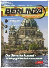 Berlin 24 Das Magazin Ausgabe 14