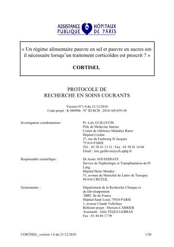 « Un régime alimentaire pauvre en sel et pauvre en sucres est- il ...