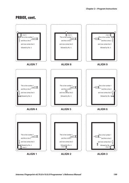 Programmer's Reference Manual Intermec Fingerprint® v8.70.0 ...