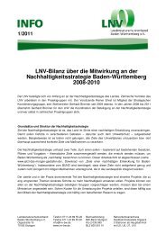 weiter - LNV